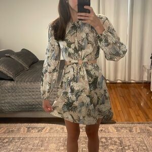 Gianni Bini tie back cut out mini dress 2